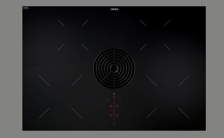 BORA Pure PURU – modernes Induktionskochfeld mit Umluft-Dunstabzug